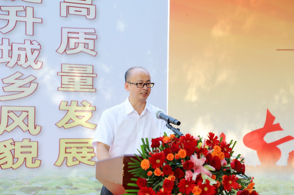 攜手央企，共繪“百千萬工程”新畫卷 | 東莞建工集團助力橋頭鎮(zhèn)工業(yè)路房屋外立面提升樣板項目開工儀式圓滿舉行(圖4)